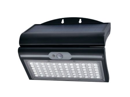 Wall Light EDM 31849 Black 6 W 430 Lm 6500 lm Movement Sensor Solar (6500 K) Supply