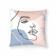 Cushion cover Belum Faces II B Multicolour 45 x 45 x 10 cm Online now