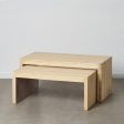 Centre Table 110 x 55 x 50 cm Wood 2 Units Discount