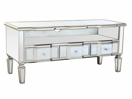 TV furniture DKD Home Decor Silver 112 x 45 x 50 cm Cheap