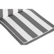 Chair cushion DKD Home Decor Grey White (42 x 4 x 115 cm) on Sale