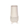 Vase Romimex White Ceramic 13 x 27 x 13 cm Fashion