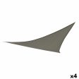 Awning Aktive Triangular 500 x 0,5 x 500 cm Grey Polyester (4 Units) For Cheap