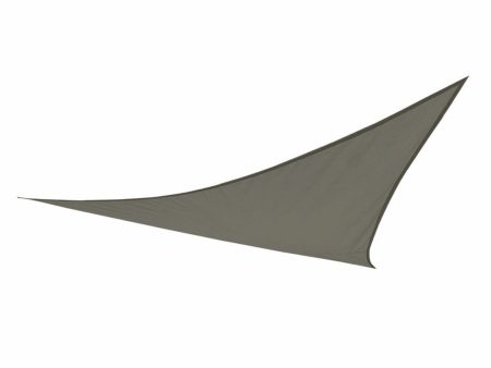 Awning Aktive Triangular 500 x 0,5 x 500 cm Grey Polyester (4 Units) For Cheap