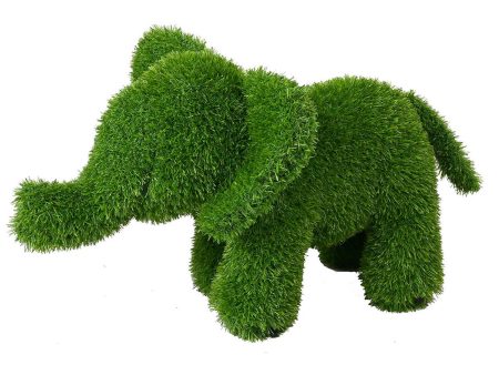 Decorative Figure polypropylene Astro-turf Elephant 30 x 60 x 40 cm Online Sale