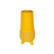 Vase Romimex Yellow Ceramic 13 x 27 x 13 cm on Sale