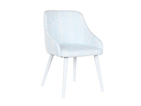 Chair DKD Home Decor Blue White 53 x 57 x 79 cm Online