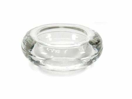 Candleholder Transparent Glass 6,5 x 2,5 x 6,5 cm (12 Units) Sale