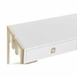 Centre Table DKD Home Decor Metal Wood (150 x 36 x 48 cm) on Sale