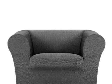 Armchair slipcovers Eysa JAZ Dark grey 110 x 100 x 130 cm Supply