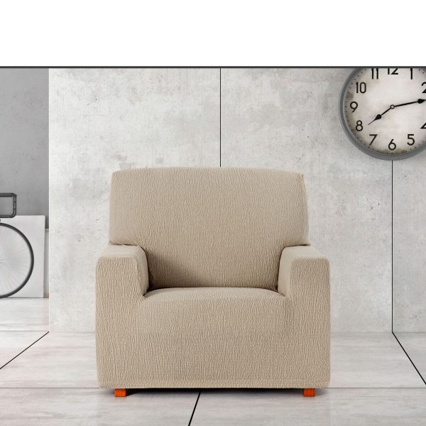 Armchair slipcovers Eysa TROYA Light brown 70 x 110 x 110 cm Fashion