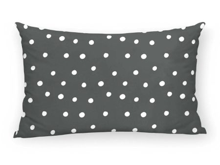 Cushion cover Kids&Cotton Kibo C Black 30 x 50 cm Supply