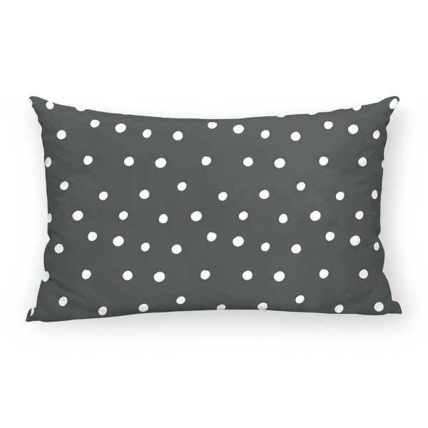 Cushion cover Kids&Cotton Kibo C Black 30 x 50 cm Supply