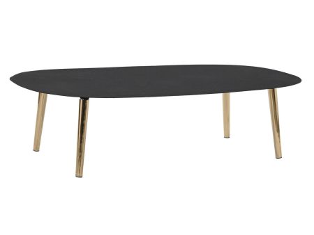 Centre Table DKD Home Decor 122 x 60 x 30 cm Aluminium Iron on Sale