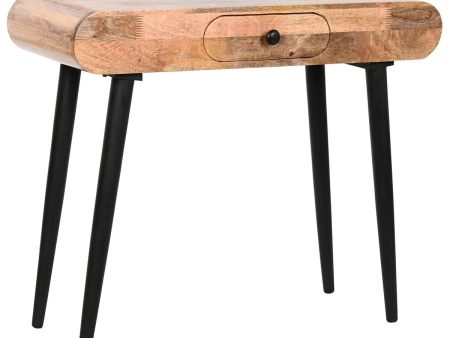 Console Home ESPRIT Brown Black Iron Mango wood 90 x 35 x 75 cm For Discount