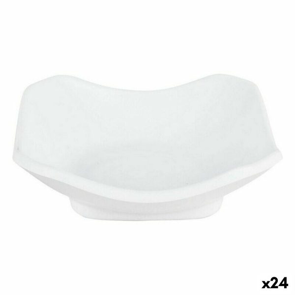 Bowl Viejo Valle Troya Melamin White 11 x 11 x 3,5 cm (24 Units) Online Hot Sale