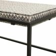 Centre Table Alexandra House Living Grey Metal MDF Wood 60 x 49 x 124 cm on Sale