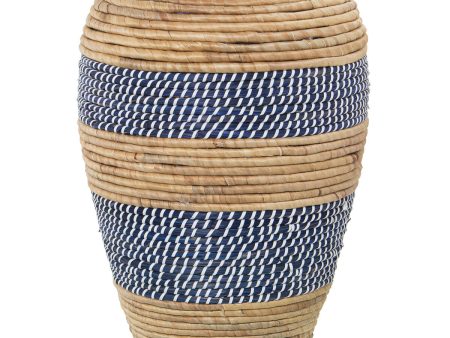 Vase Alexandra House Living Seagrass 30 x 30 x 45 cm Online Hot Sale