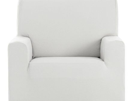 Armchair slipcovers Eysa BRONX White 70 x 110 x 110 cm Hot on Sale