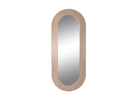 Wall mirror Home ESPRIT Natural Urban 65 x 2,2 x 160 cm For Cheap