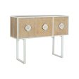 Console DKD Home Decor White Metal Fir 120 x 35 x 90 cm Online Hot Sale