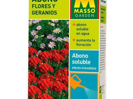 Non-organic fertiliser Massó Flowers Geranium 1 kg Discount