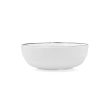 Bowl Quid Select Filo White Black Plastic 16,6 x 5,8 cm (12 Units) Fashion