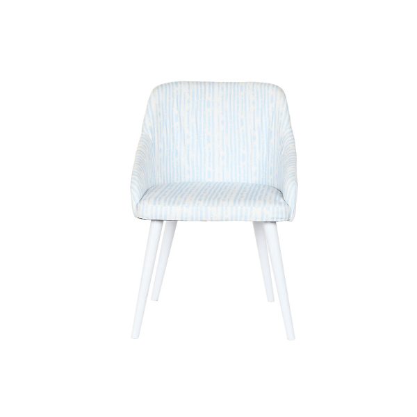 Chair DKD Home Decor Blue White 53 x 57 x 79 cm Online