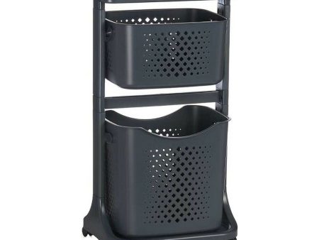 Clothes Trolley Anthracite polypropylene (33 x 81 x 44 cm) on Sale