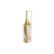 Vase DKD Home Decor Golden Metal Cream Tropical Leaf of a plant (21 x 21 x 71 cm) Sale