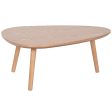 Centre Table Home ESPRIT Natural Wood Pinewood 80 x 56 x 33 cm Fashion