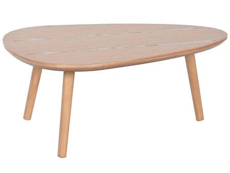 Centre Table Home ESPRIT Natural Wood Pinewood 80 x 56 x 33 cm Fashion