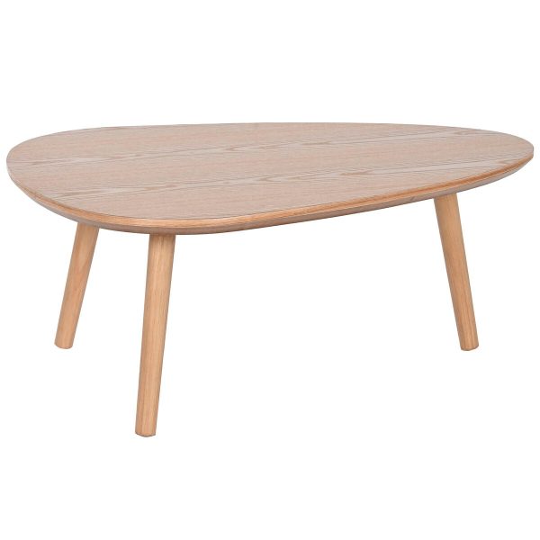 Centre Table Home ESPRIT Natural Wood Pinewood 80 x 56 x 33 cm Fashion