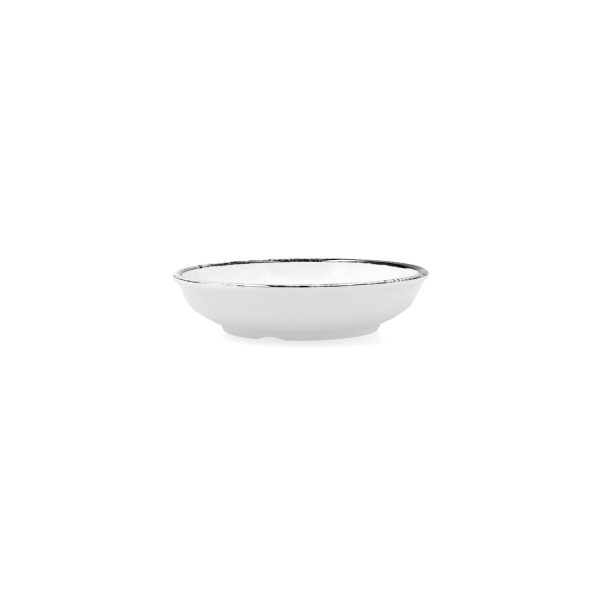 Bowl Quid Select Filo White Black Plastic 11,6 x 2,6 cm (24 Units) For Sale