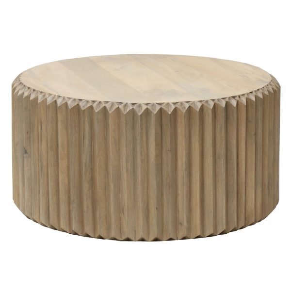 Centre Table TIMBAL 82,5 x 82,5 x 41,3 cm Mango wood For Discount