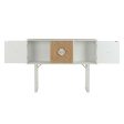 Console DKD Home Decor White Metal Fir 120 x 35 x 90 cm Online Hot Sale