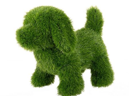 Decorative Figure polypropylene Astro-turf Dog 30 x 50 x 48 cm Discount