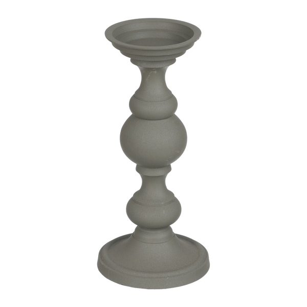 Candleholder Aluminium Green 15 x 15 x 32 cm Online