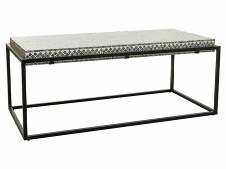 Centre Table Alexandra House Living Grey Metal MDF Wood 60 x 49 x 124 cm on Sale