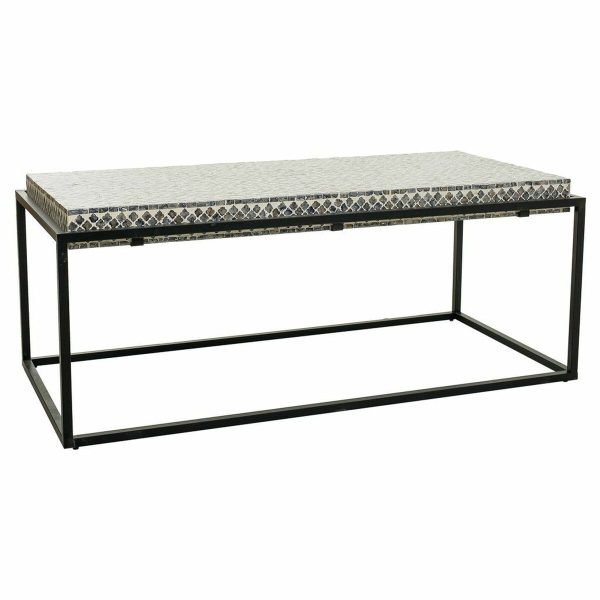 Centre Table Alexandra House Living Grey Metal MDF Wood 60 x 49 x 124 cm on Sale