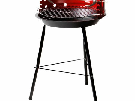 Barbecue Portable Aktive Wood Iron 37,5 x 70 x 38,5 cm (4 Units) Red Fashion