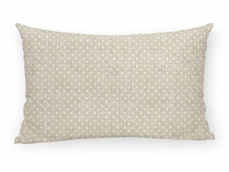 Cushion cover Belum Plumeti White 30 x 50 cm Anti-stain Supply