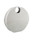 Vase Alexandra House Living White Aluminium Discount