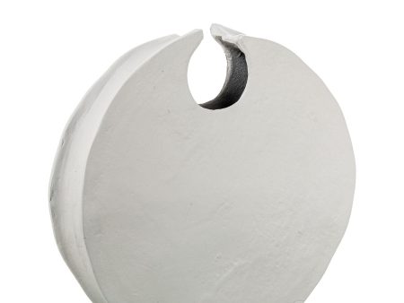 Vase Alexandra House Living White Aluminium Discount