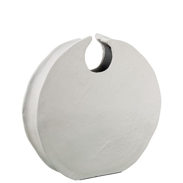 Vase Alexandra House Living White Aluminium Discount