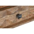 Console DKD Home Decor Natural Black Metal Mango wood on Sale