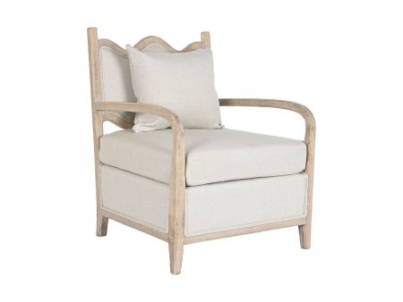 Armchair DKD Home Decor Beige Fir 66 x 70 x 88 cm 70 x 74 x 90 cm Supply