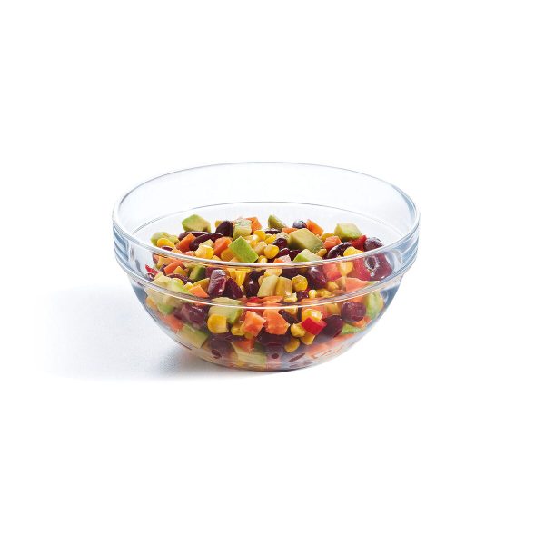 Bowl Luminarc Apilable Transparent Glass (6 Units) Cheap