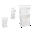 Clothes Trolley White polypropylene (33 x 81 x 44 cm) Online now