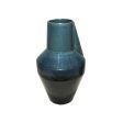 Vase Romimex Blue Black Ceramic 17 x 31 x 17 cm Online Sale